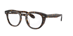 Oliver Peoples Geometric Round Tortoise Frame