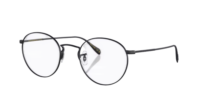 Round Black Oliver Peoples Frams