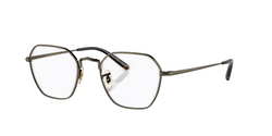 Oliver Peoples Gold Geometric Frames