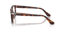 Round tortoiseshell eyeglasses on a white background