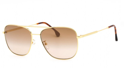 Paul Smith, Geometric gold aviator sunglasses, side view