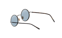 Ducloux Round Grand model sunglasses with golf temples