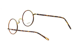 Ducloux Tortoiseshell eyeglasses on a white background