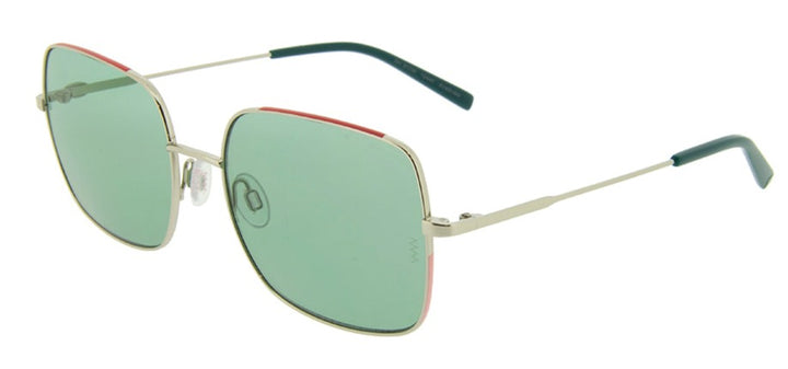 Missoni Square Oversized gold and red sunglasses  - side photo