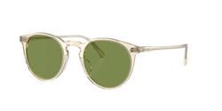 Round transparent Oliver peoples sunglasses