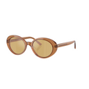 Oliver Peoples - Oval Light Brown Shades