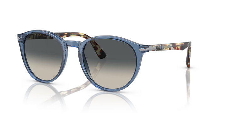 Persol - Round Transparent Navy Frame