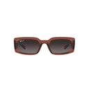 Oversized polarized rectangle sunglasses