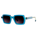 Theo Blue Square oversized Sunglasses 