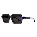 Theo Grey Square oversized Sunglasses