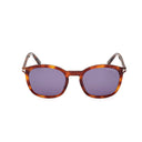 Havana-framed sunglasses on a white background