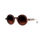 Oversized Round thick brown Theo Shades