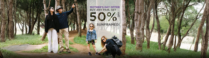 Mother's day 50% offer - banner