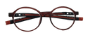 Magnetic Adjustable oval red readers from our home brand Framed! 