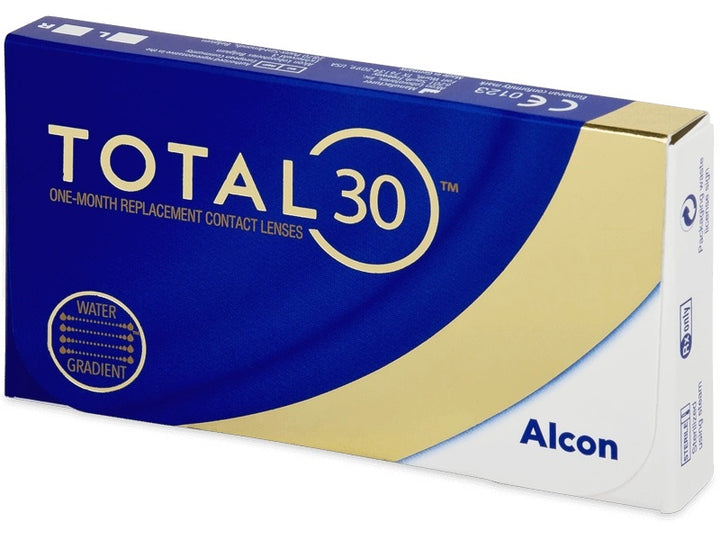 Total 30 monthly contact lenses - water gradient - from alcon