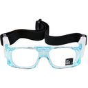 sports glasses model 1 blue with elastic - front