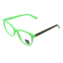 UnFramed! fluorescent green rectangle frames