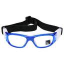 sports glasses model 2 blue with elastic - front