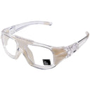 sports glasses with temples transparent - side 