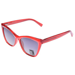 SunFramed! red polarized cateye sunglasses