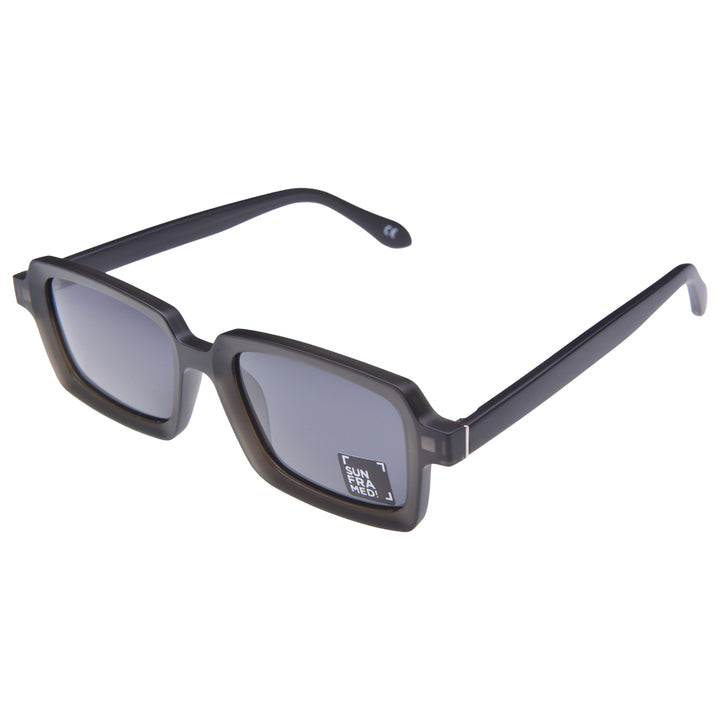 SunFramed! lebanes brand black square sunglasses