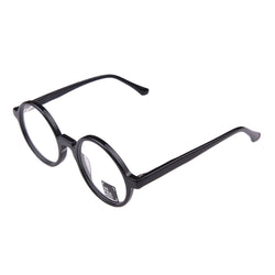 Unframed! round thin black glasses