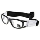 sports glasses model 2 black with elastic - side 