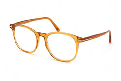 Tom Ford Geometric mustard frames - side photo