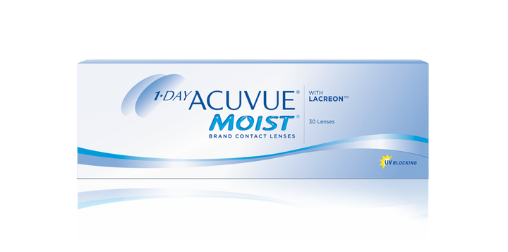 1-DAY ACUVUE® MOIST (Pack of 30)