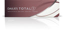 Dailies daily contact lenses alcon total1 optic - pack of 30 brown  box