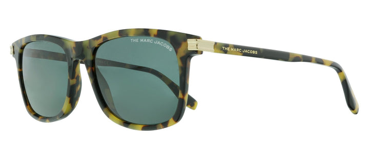 Marc Jacobs turtoise rectangle sunglasses, side view