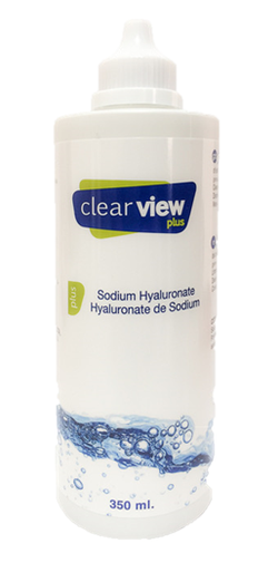 Clear view Plus for dry & sensitive eyes - 350mL*