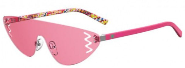 Missoni Mask  CatEyed pink sunglasses - side photo