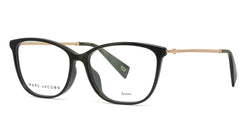 Marc Jacobs, cat eye black frames, side view